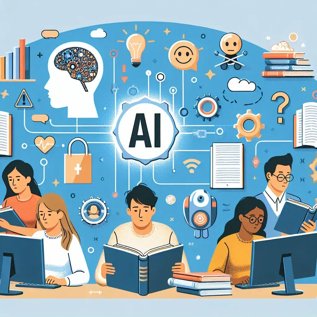 "Grafik menunjukkan peningkatan literasi AI di kalangan publik, mencerminkan reaksi positif dan minat yang tinggi terhadap teknologi kecerdasan buatan."