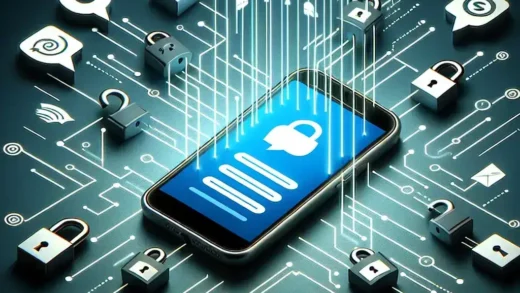 "Ilustrasi aplikasi pesan asing yang dinilai berisiko bagi data pengguna, sesuai peringatan dari Kominfo tentang potensi penyalahgunaan data."