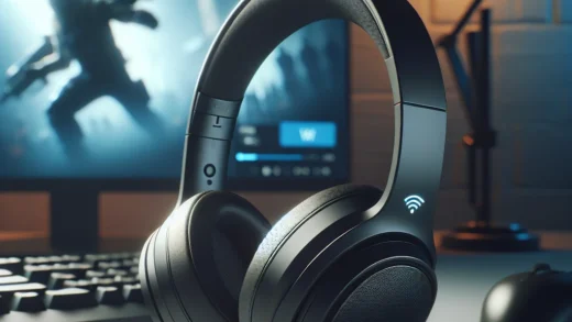 "HyperX Cloud III Wireless Headphones showcasing sleek design and advanced features for gamers, featured in the article discussing their introduction."